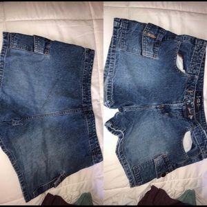 l.e.i   jean shorts